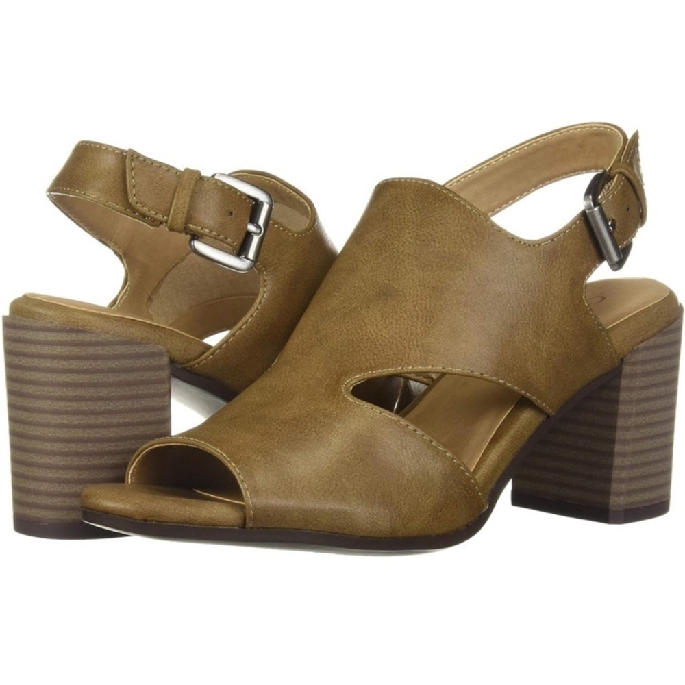 Naturalizer SOUL Clayre Heeled Sandal Size 9.